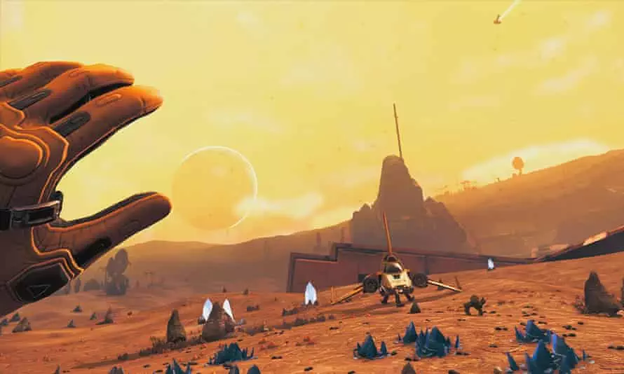 “Hello, Games” create a procedurally generated universe with a game called “No Man’s Sky.”