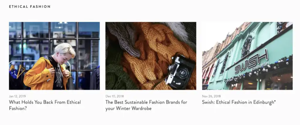 Ethical Fashion on a Budget