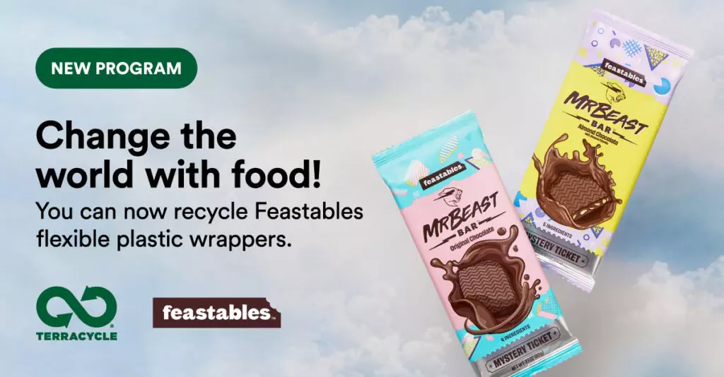Feastables chocolate bars are a MrBeast first!