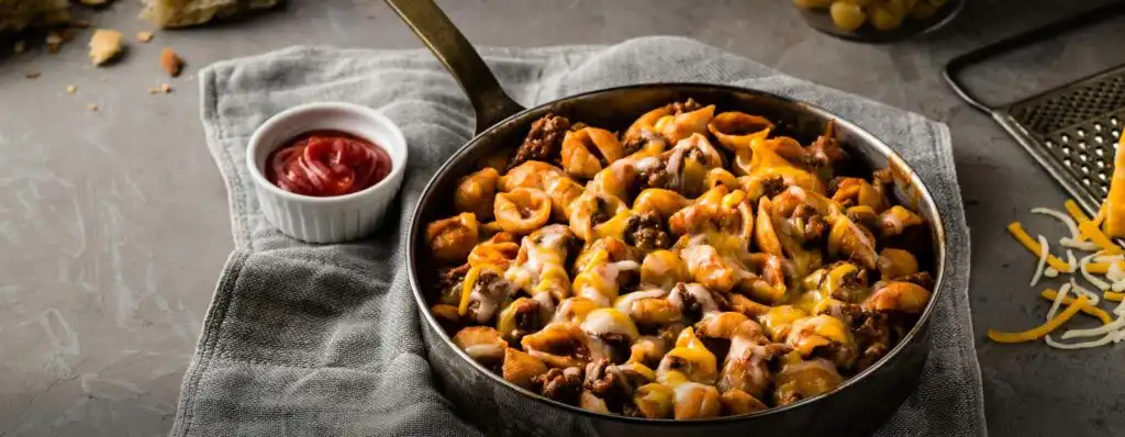 Cheeseburger Pasta Skillet