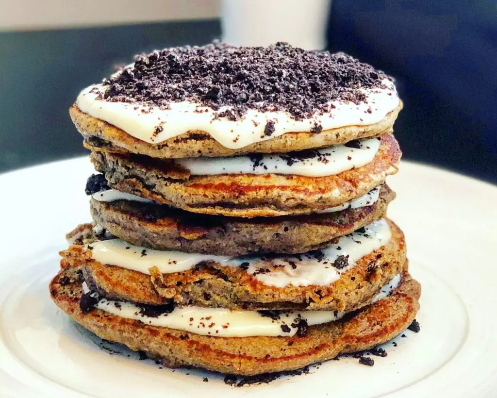 Double Stuff Oreo Pancakes