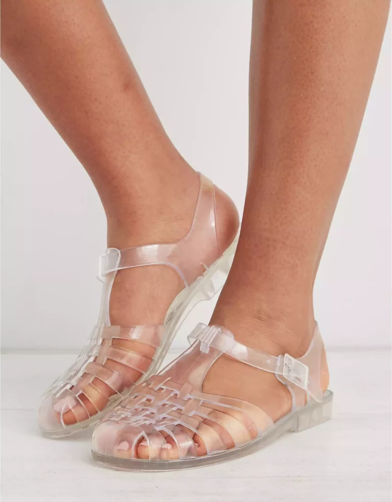 Jelly Sandals with everything