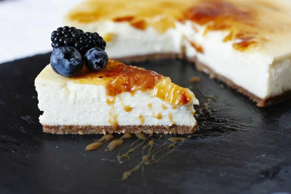 Layered Crème Brûlée Cheesecake